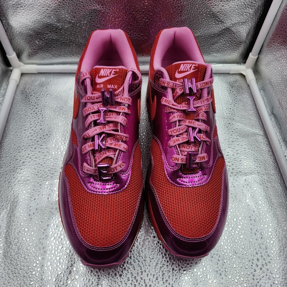 Nike Air Max 1 Premium Valentine's Day Pack - Playful Pink HV2301-600 -Size 12